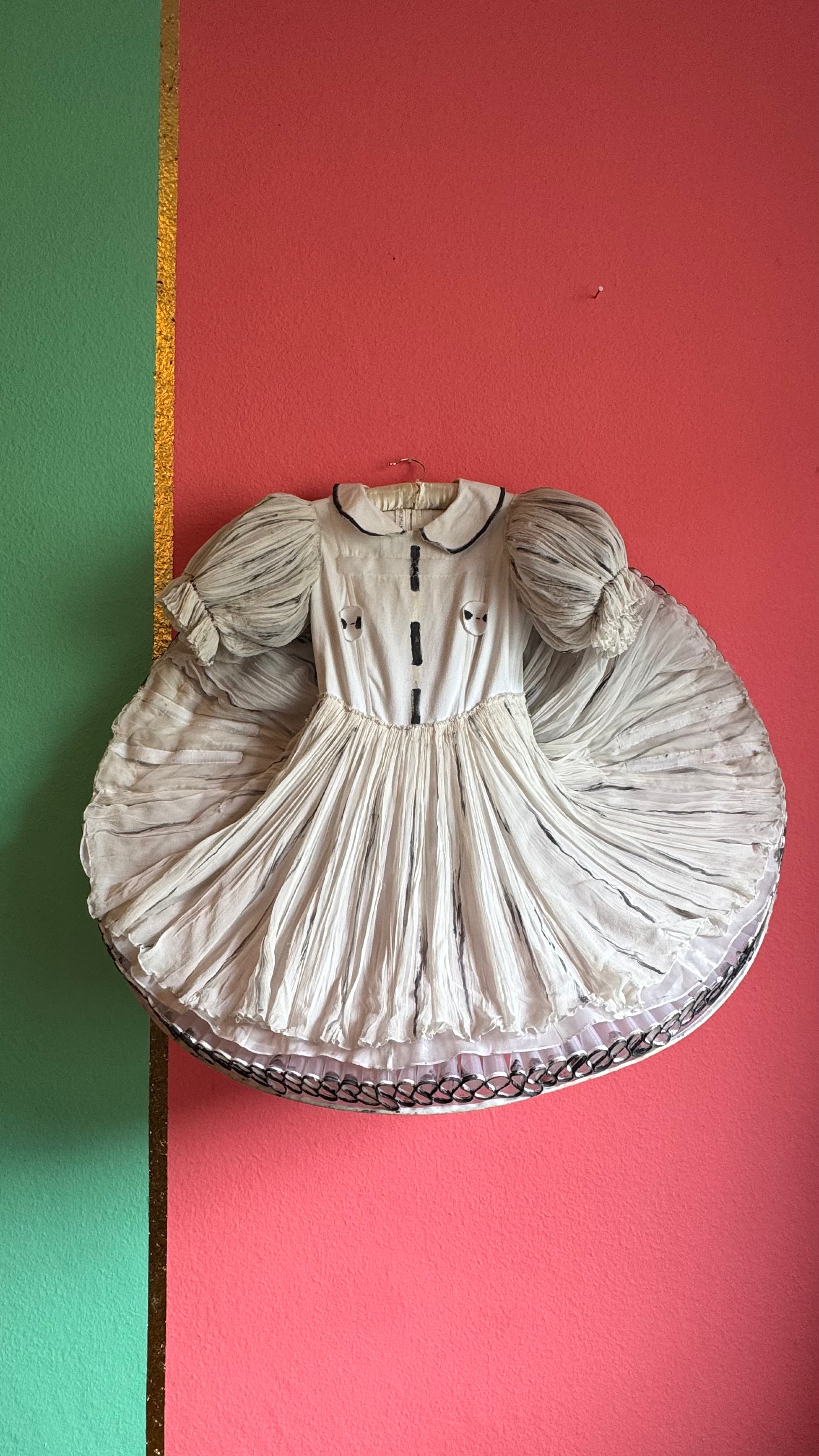 Vintage Alice In Wonderland Child’s Silk Costume Dress
