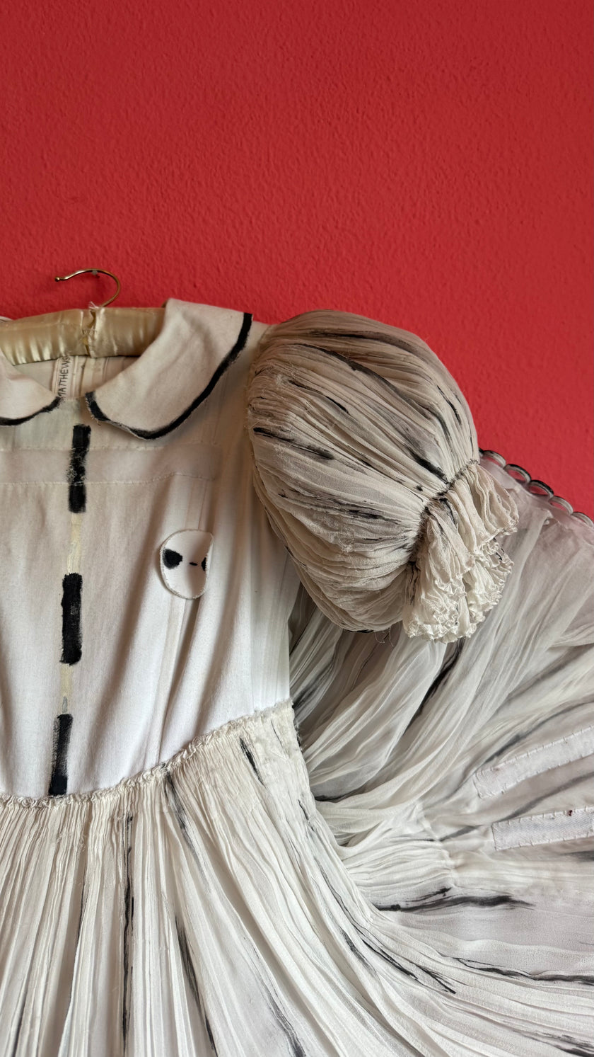 Vintage Alice In Wonderland Child’s Silk Costume Dress