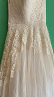 Vintage 1950s Ivory Lace Wedding Dress And Jacket Set