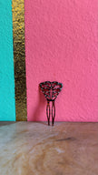 Vintage 1920s French Butterfly Rhinestone Hair Pin