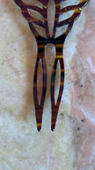 Vintage 1920s French Butterfly Rhinestone Hair Pin