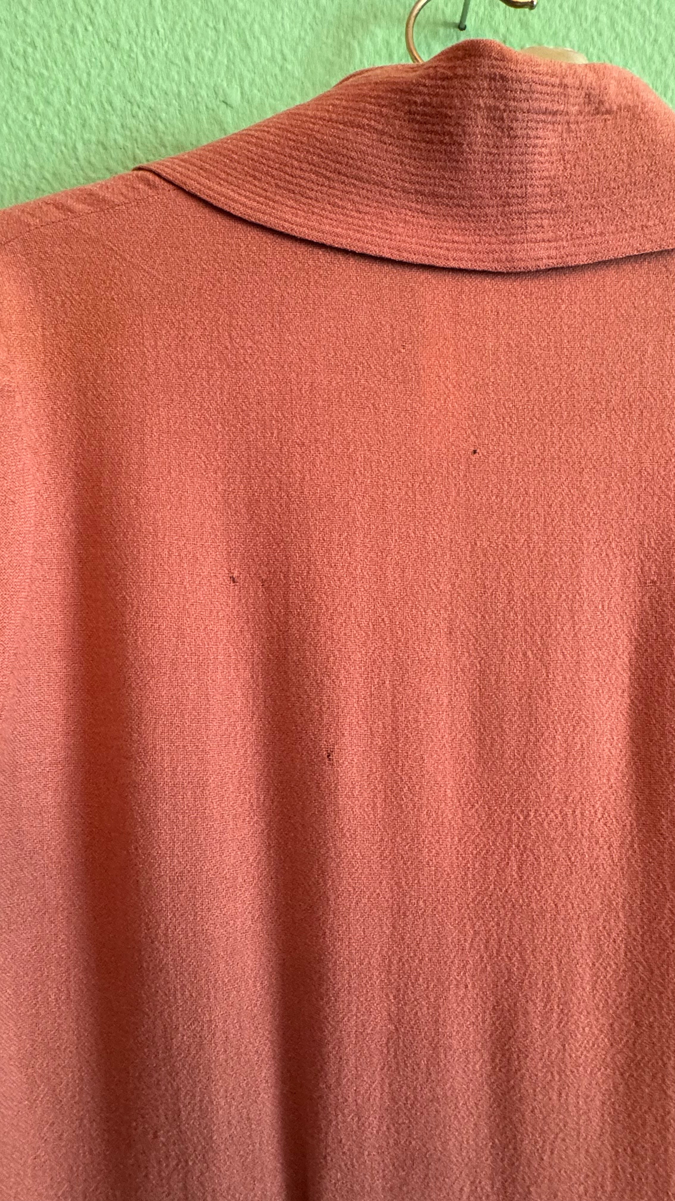 Vintage 1940s Dusty Rose Pleated Dress by A Lady in Colour