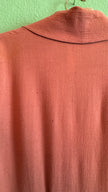 Vintage 1940s Dusty Rose Pleated Dress by A Lady in Colour