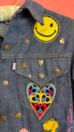 Vintage 1980s Levi’s Custom Patch Denim Jacket