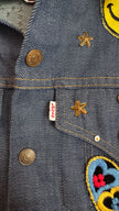 Vintage 1980s Levi’s Custom Patch Denim Jacket