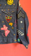 Vintage 1980s Levi’s Custom Patch Denim Jacket