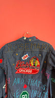 Vintage 1980s Levi’s Custom Patch Denim Jacket