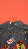 Vintage 1980s Levi’s Custom Patch Denim Jacket