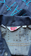 Vintage 1980s Levi’s Custom Patch Denim Jacket