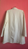 Vintage 1990s Ivory Silk Linen Three-Piece Set By Maska Base