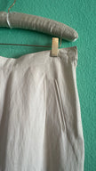 Vintage 1990s Ivory Silk Linen Three-Piece Set By Maska Base