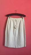 Vintage 1990s Ivory Silk Linen Three-Piece Set By Maska Base