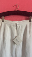Vintage 1990s Ivory Silk Linen Three-Piece Set By Maska Base