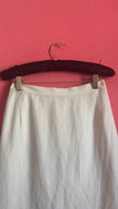 Vintage 1990s Ivory Silk Linen Three-Piece Set By Maska Base