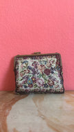 Vintage 1950s Floral Needlepoint Tracht Bag