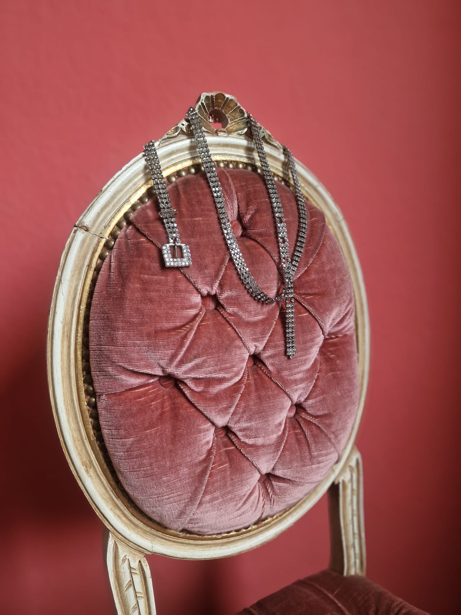 Crystal Rhinestone Statement Belt with Square Buckle – Vintage Glamour Waistpiece